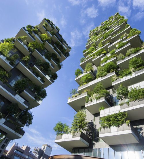 Bosco Verticale in Milan, Italy